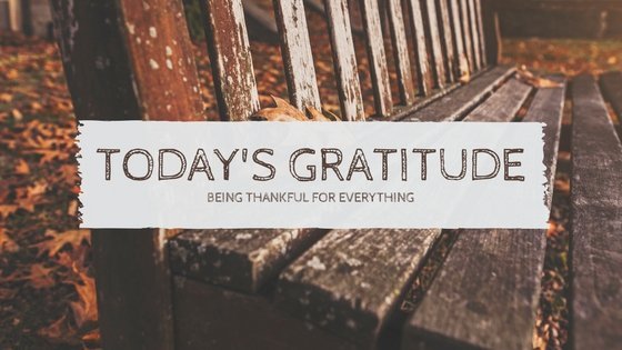 Today's Gratitude