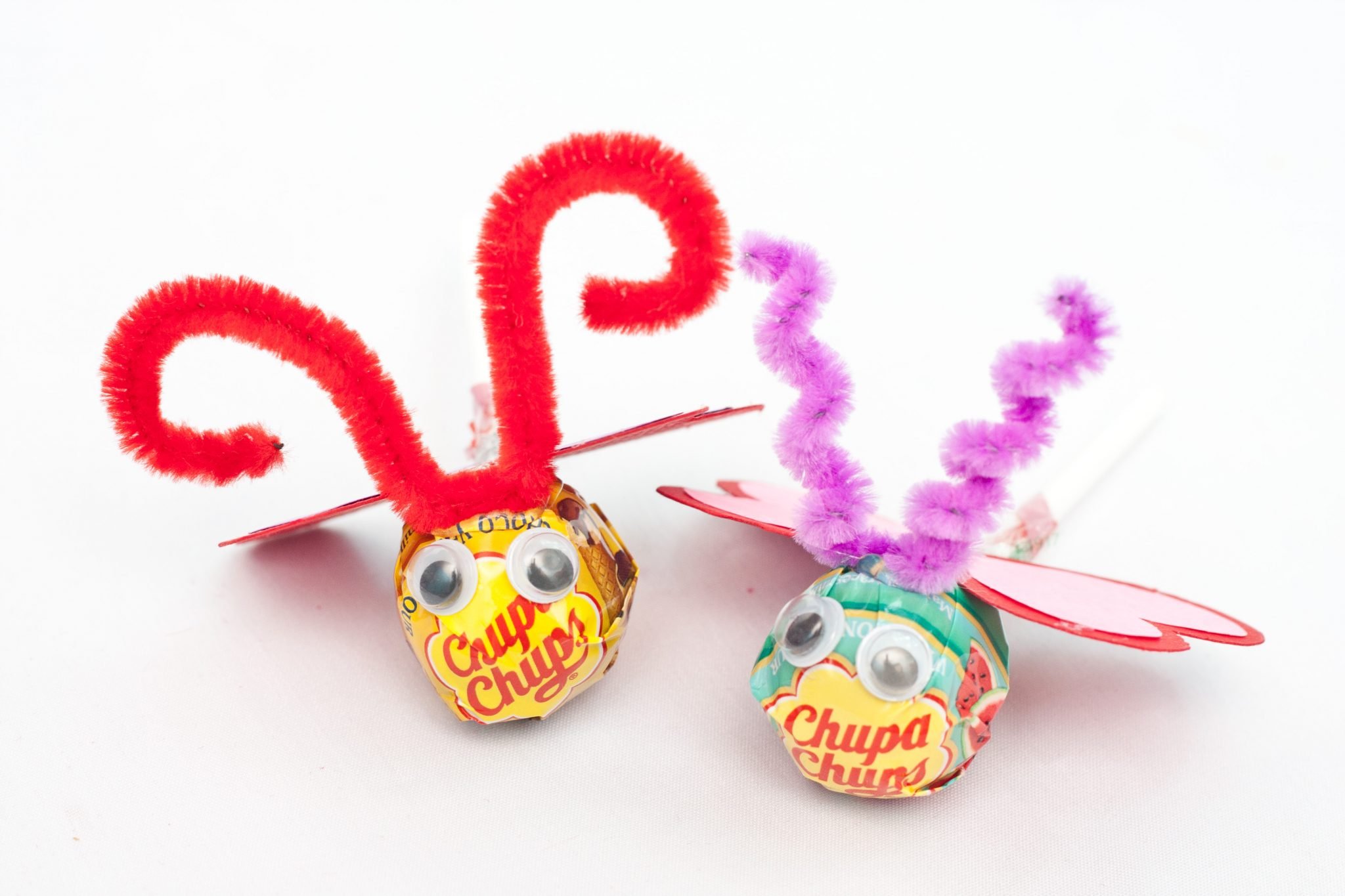 Create 1 Cute Lollipop Love Bug Craft The One Percent